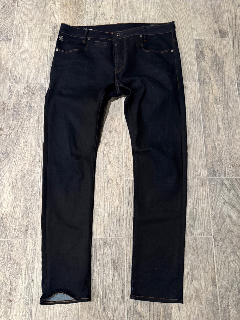 G-Star Slim Straight Men's Jeans in Black